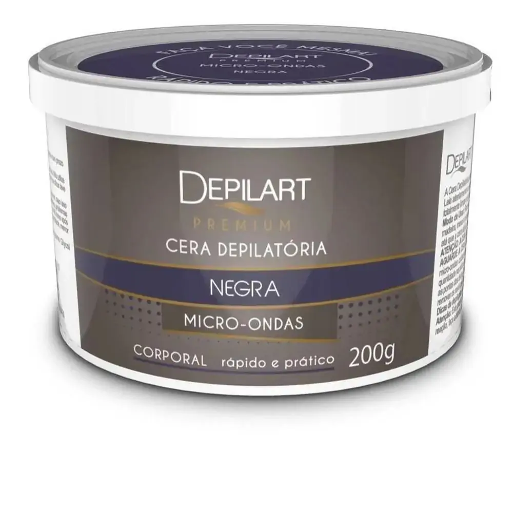 Depilart Cera Microondas 200g Negra