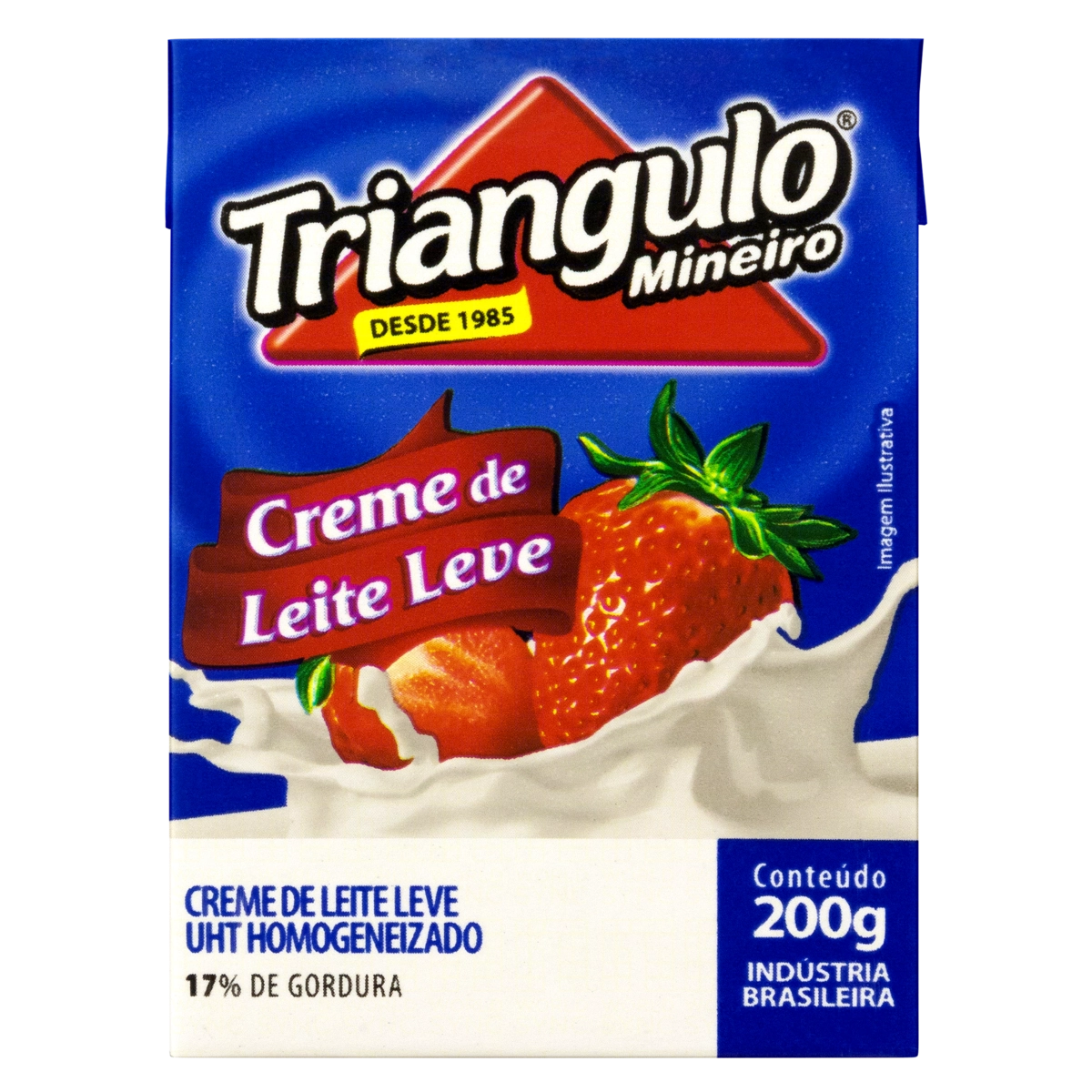 Creme De Leite Uht Triangulo Mineiro Caixa 200g