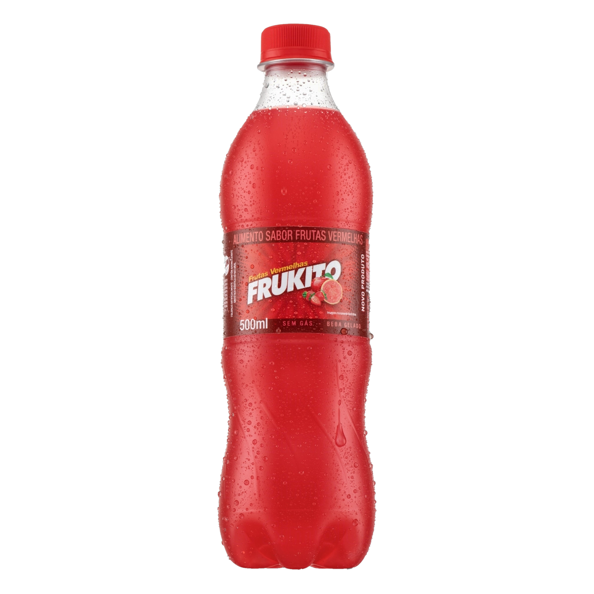 Bebida Frutas Vermelhas Frukito Garrafa 500ml