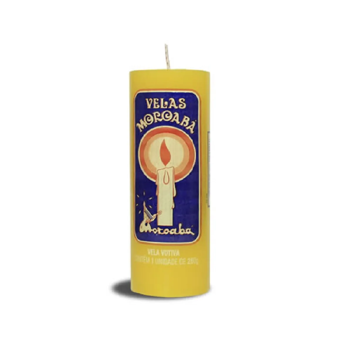Vela Votiva 7 Dias Moroaba Amarela
