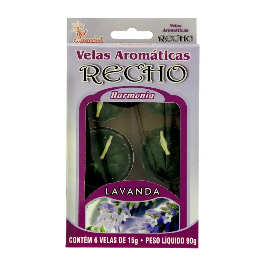 Vela Arom Recho Lavanda Harmonia C/6