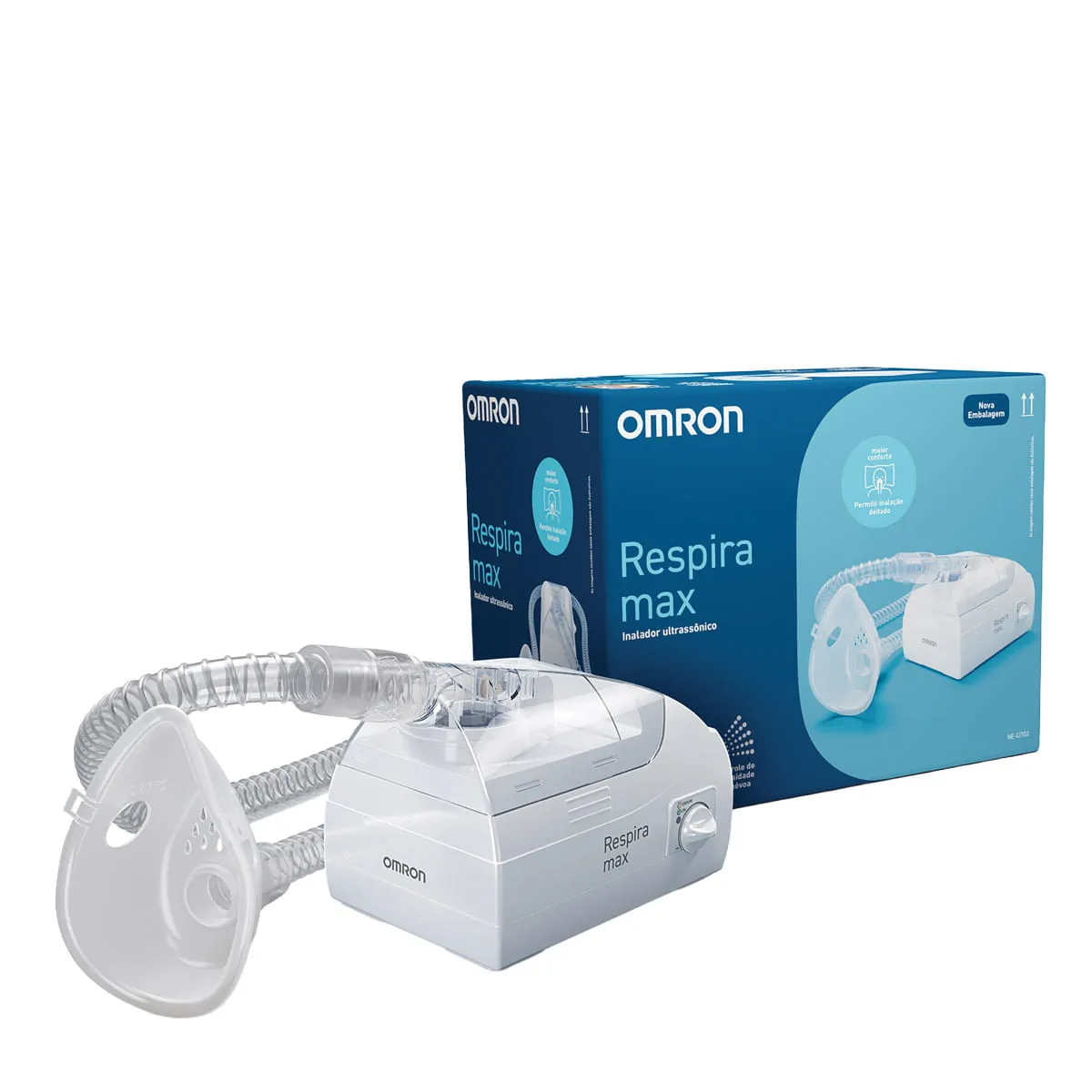 Inalador Nebulizador Ultrassonico Respiramax Omron NE-U702