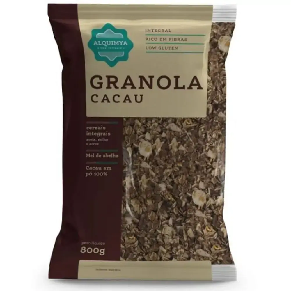 Granola Alquim 800g Cacau