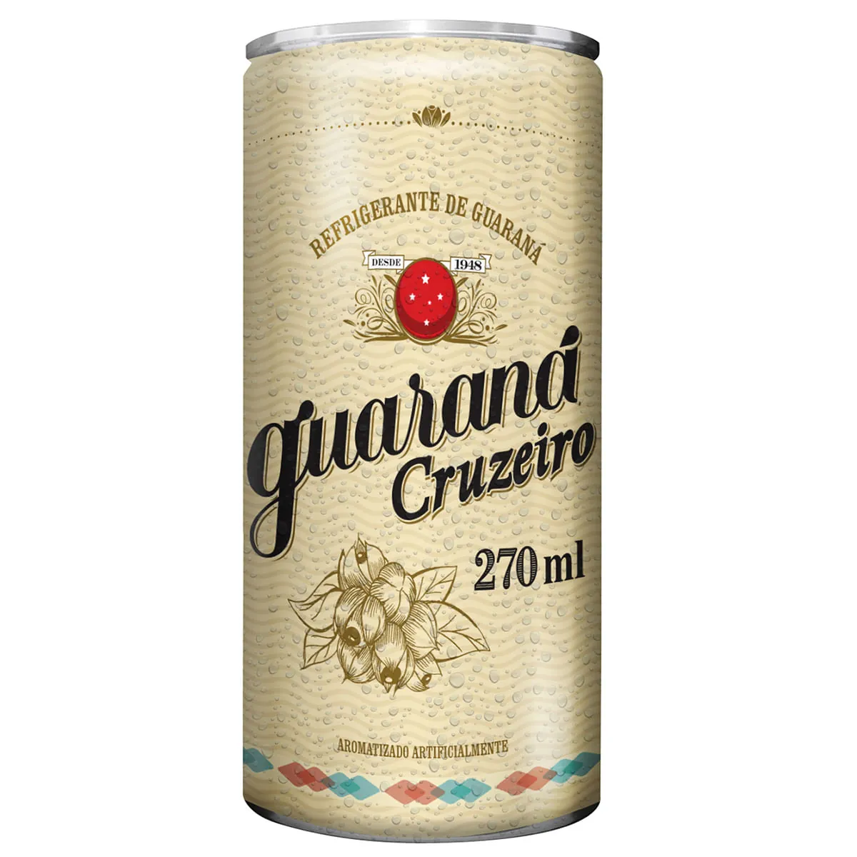 Refrigerante Cruzeiro Guaraná Premium 270ml