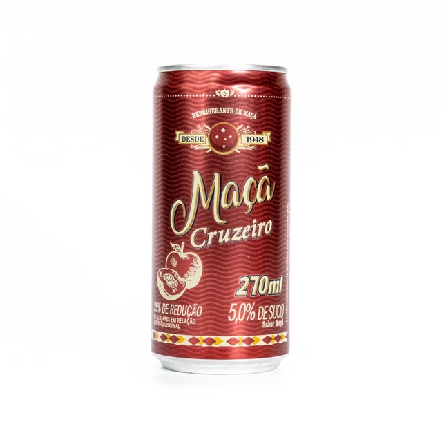 Refrigerante Maçã Cruzeiro 270ml