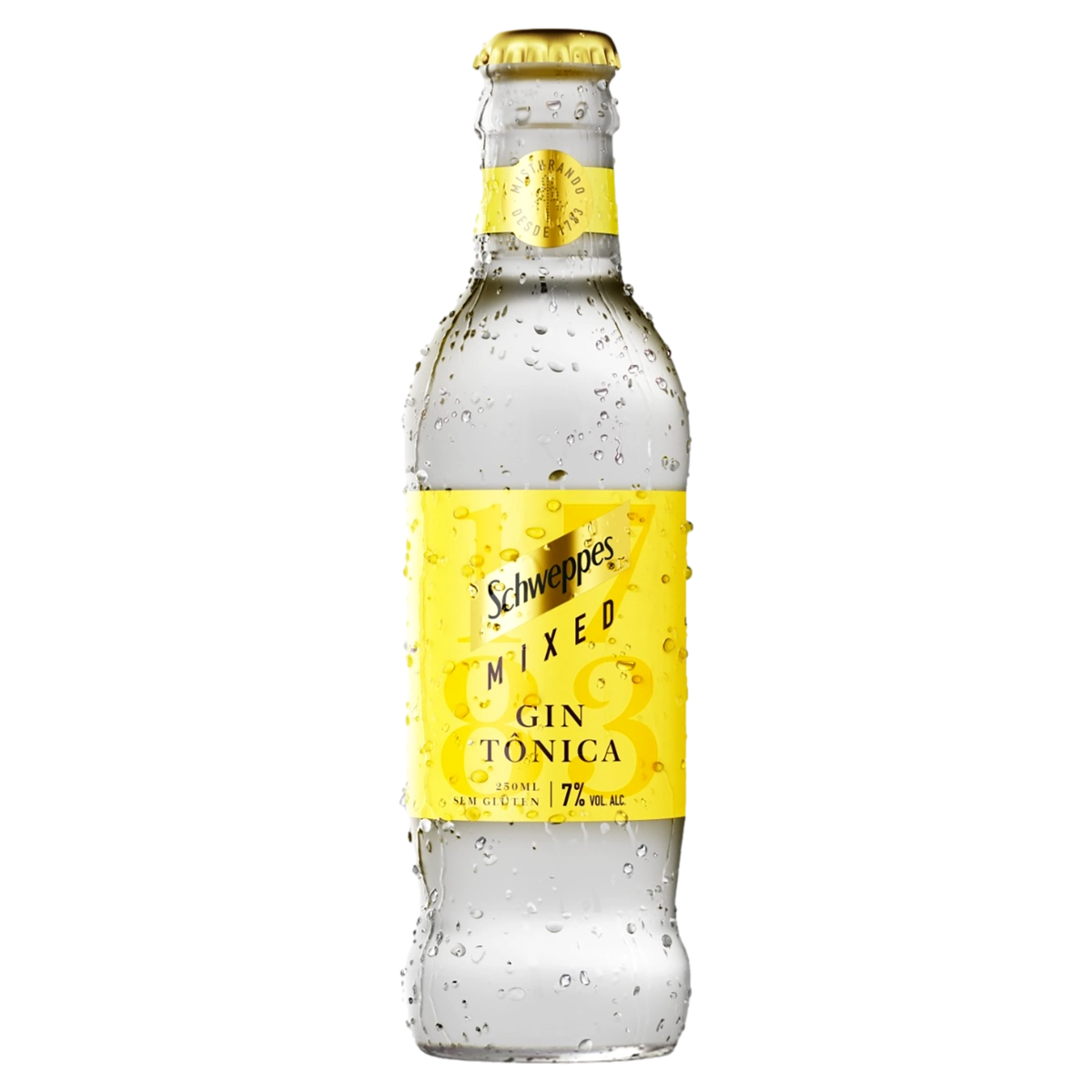 Gin Tônica Schweppes Garrafa 250ml