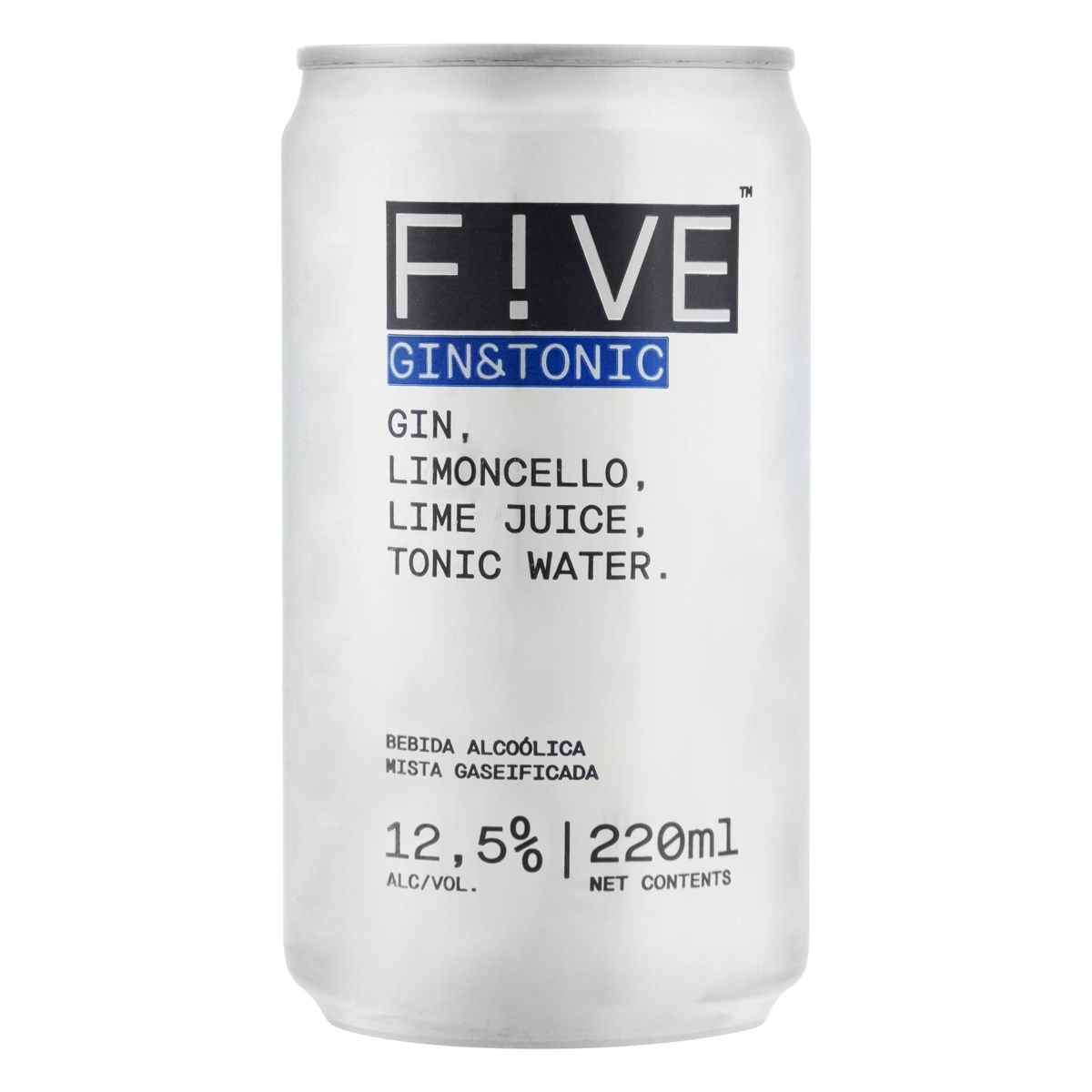 Bebida Mista Alcoólica Gin Tonic F Ve Lata 220ml
