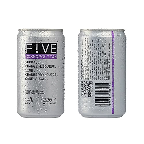 Bebida Mista Alcoólica Cosmopolitan F Ve Lata 220ml