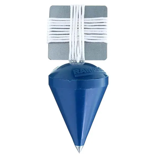 Prumo Centro Hobby PVC com Ponta Alumínio 300g Simetall