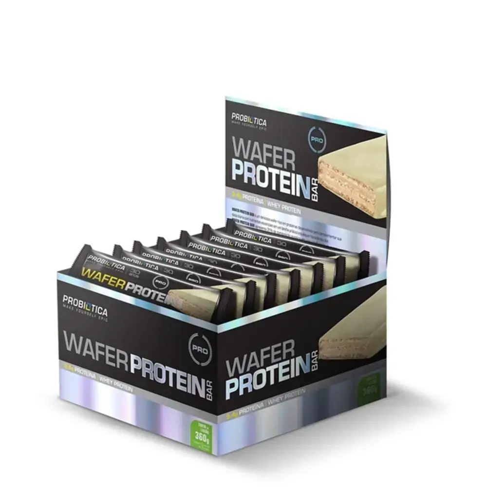 Wafer Protein Bar Torta De Limao 360g 12 Unidades De 30g