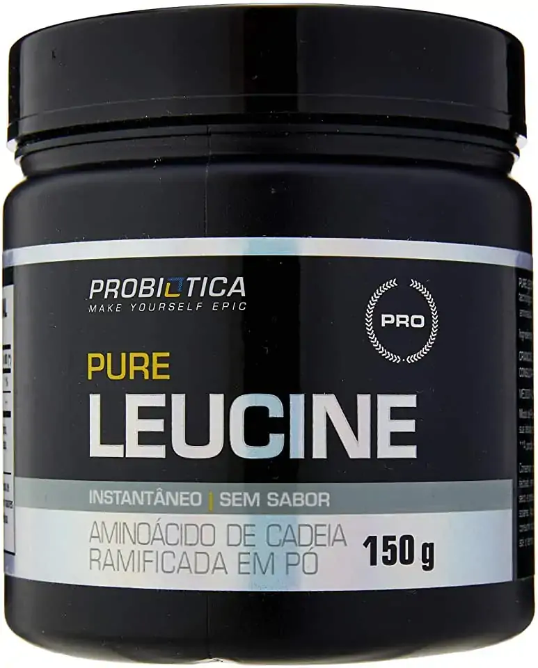 Leucine Pure 150g Sem Sabor Probiotica