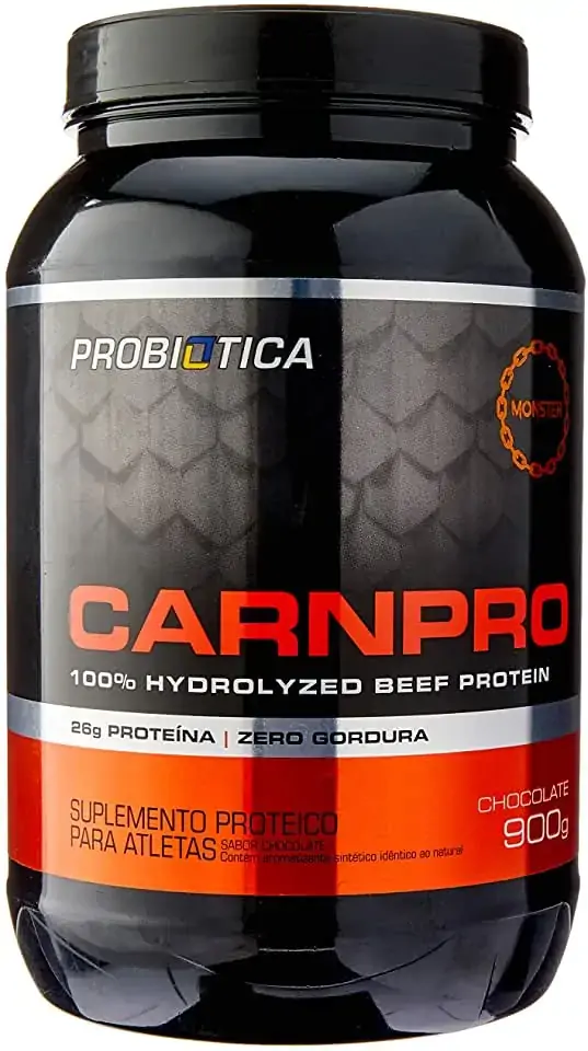 Carnpro Chocolate Probiótica Monster Pote 900g