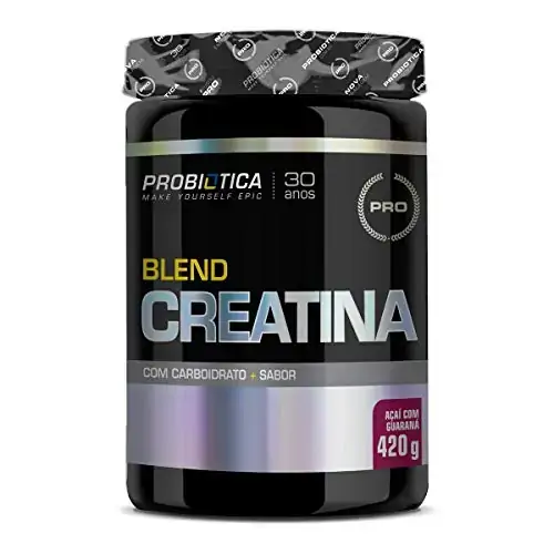 Creatina 420gr Acai C/ Guaraná Prob Probiotica
