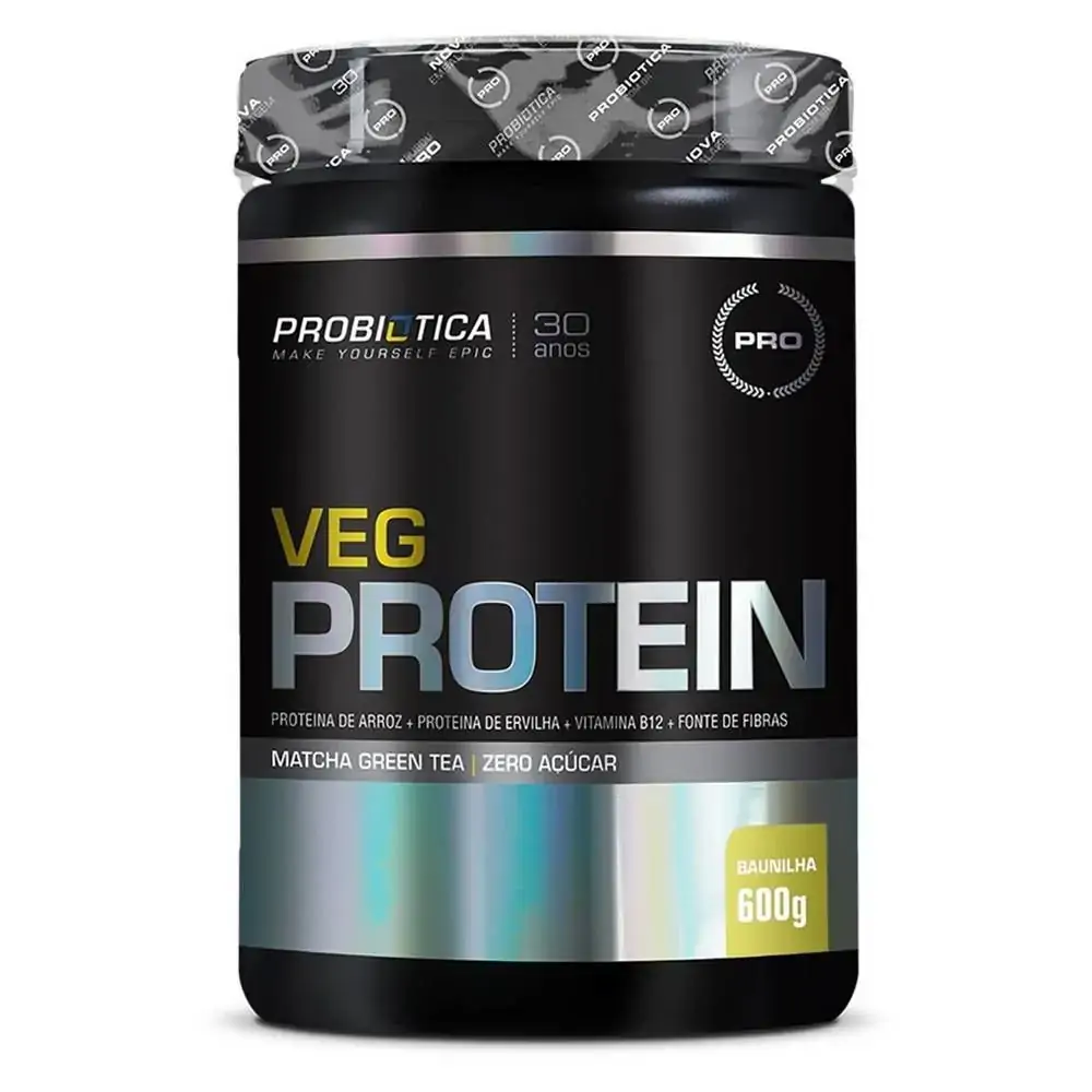 Veg Protein Baunilha 600g Probiotica
