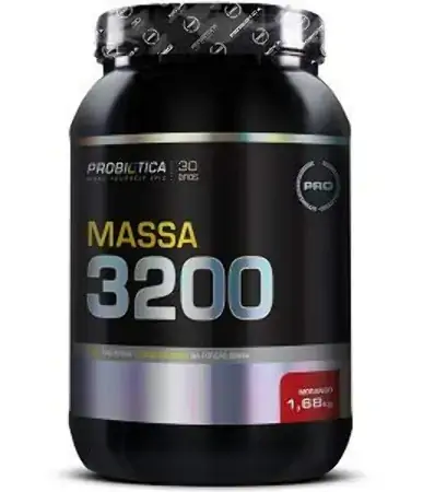 Massa 3200 Anti Catab 1,68 Kg Morango Probiotica