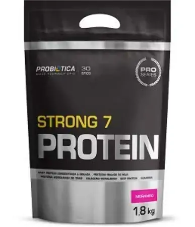 Strong 7 Protein Baunilha 1,8kg Probiotica