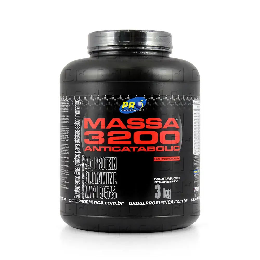 Massa 3200 Anticatabolic 3kg Probiótica Professional Line