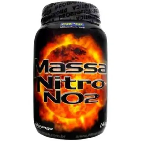 Esportivo Probiótica Massa Nitro No2 Pote Pó 1400 Gramas