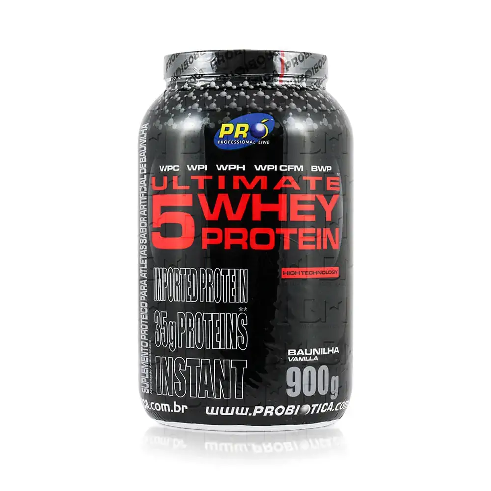 Ultimate 5 Whey Protein Probiótica Premium Line