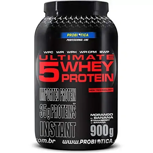Ultimate 5 Whey Protein Probiótica Premium Line