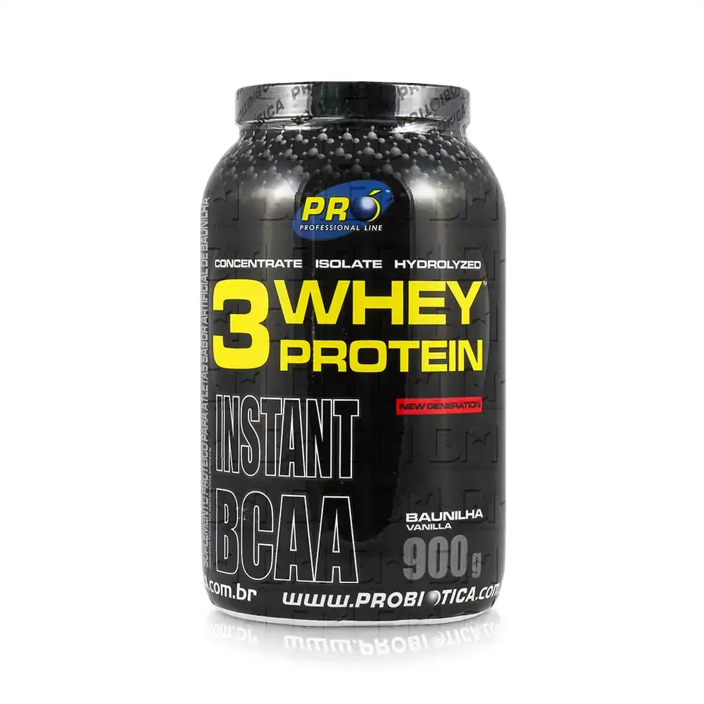Esportivo Probiótica 3 Whey Protein Pote Pó 900 Gramas