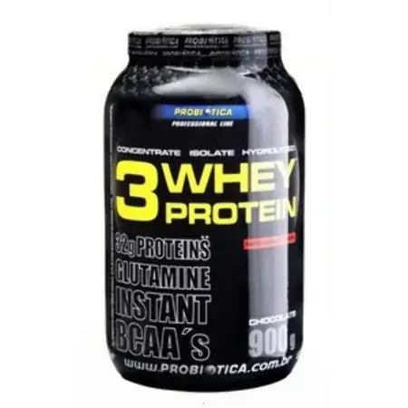 Esportivo Probiótica 3 Whey Protein Pote Pó 900 Gramas