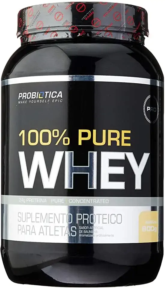 100 Pure Whey Pote Baunilha