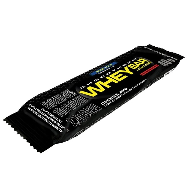 Barra De Proteína Probiótica Whey Bar Chocolate