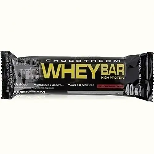 Whey Bar Low Carb  Chocolate C/ Amendoim
