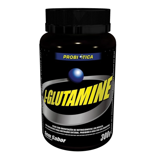 Esportivo Probiótica L Glutamine Pote Pó 300 Gramas