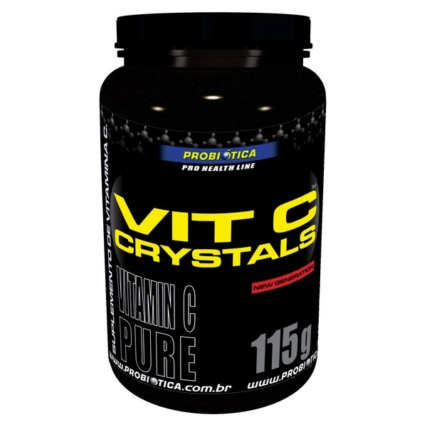 Esportivo Probiótica Vit C Crystals Pote Pó 115 Gramas