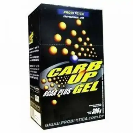 Esportivo Probiótica Carb Up Gel Bcaa Plus Caixa Pó 300 Gramas