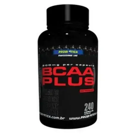 Esportivo Probiótica Bcaa Plus Pote 240 Cápsulas
