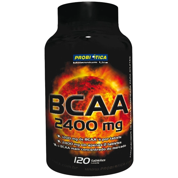 Esportivo Probiótica Bcaa 2400 Pote 120 Tabletes