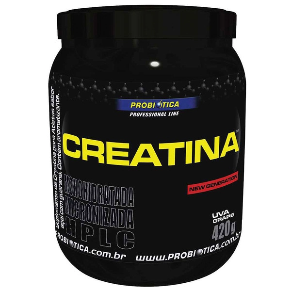 Esportivo Probiótica Creatina Professional Line Pote Pó 420 Gramas