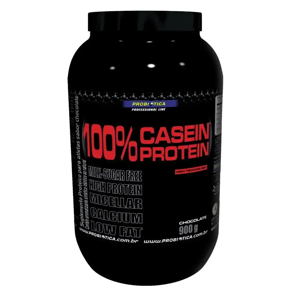 Np 100 Casein Protein 900gr Morango Probiotica