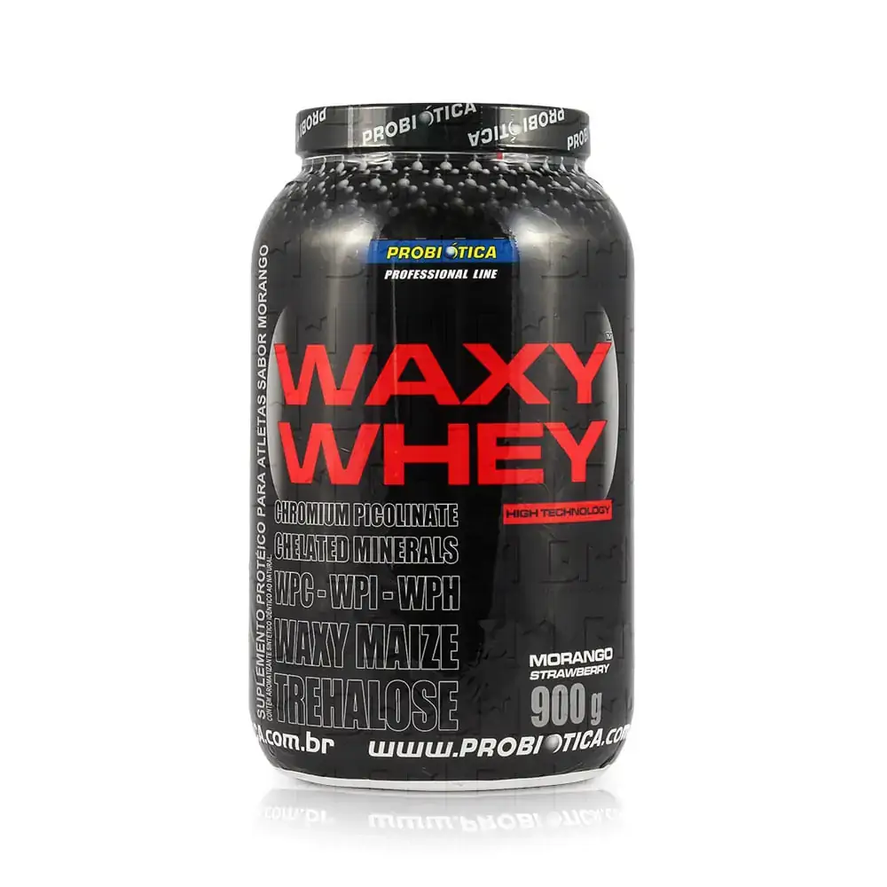 Waxy Whey Morango 900 Gr