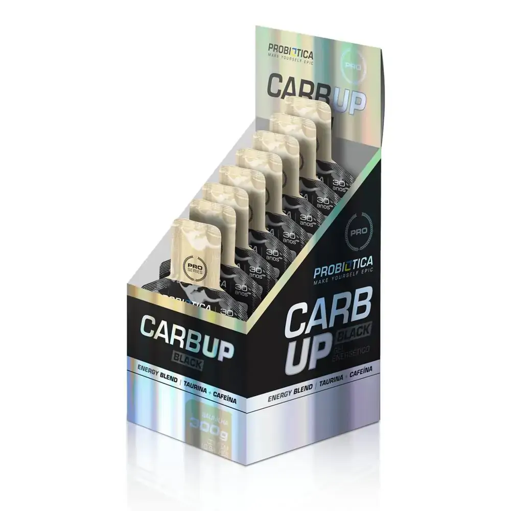 Carb Up Gel Black Baunilha 300g Probiotica