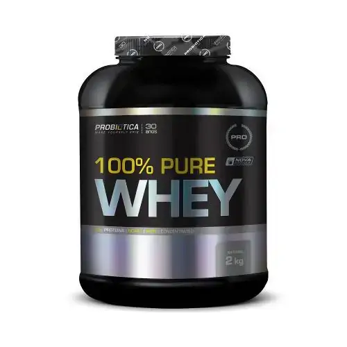 100 Pure Whey 2kg Sem Sabor
