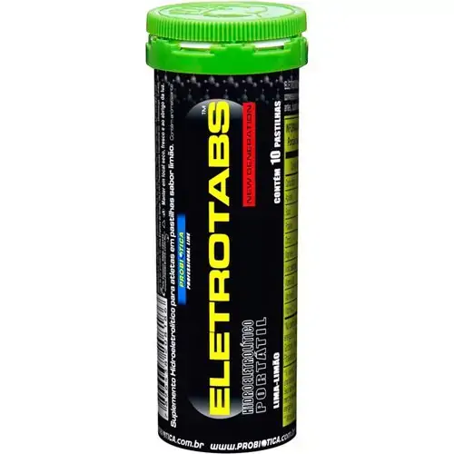 Eletrotabs Limao 10 Past. Probiotica