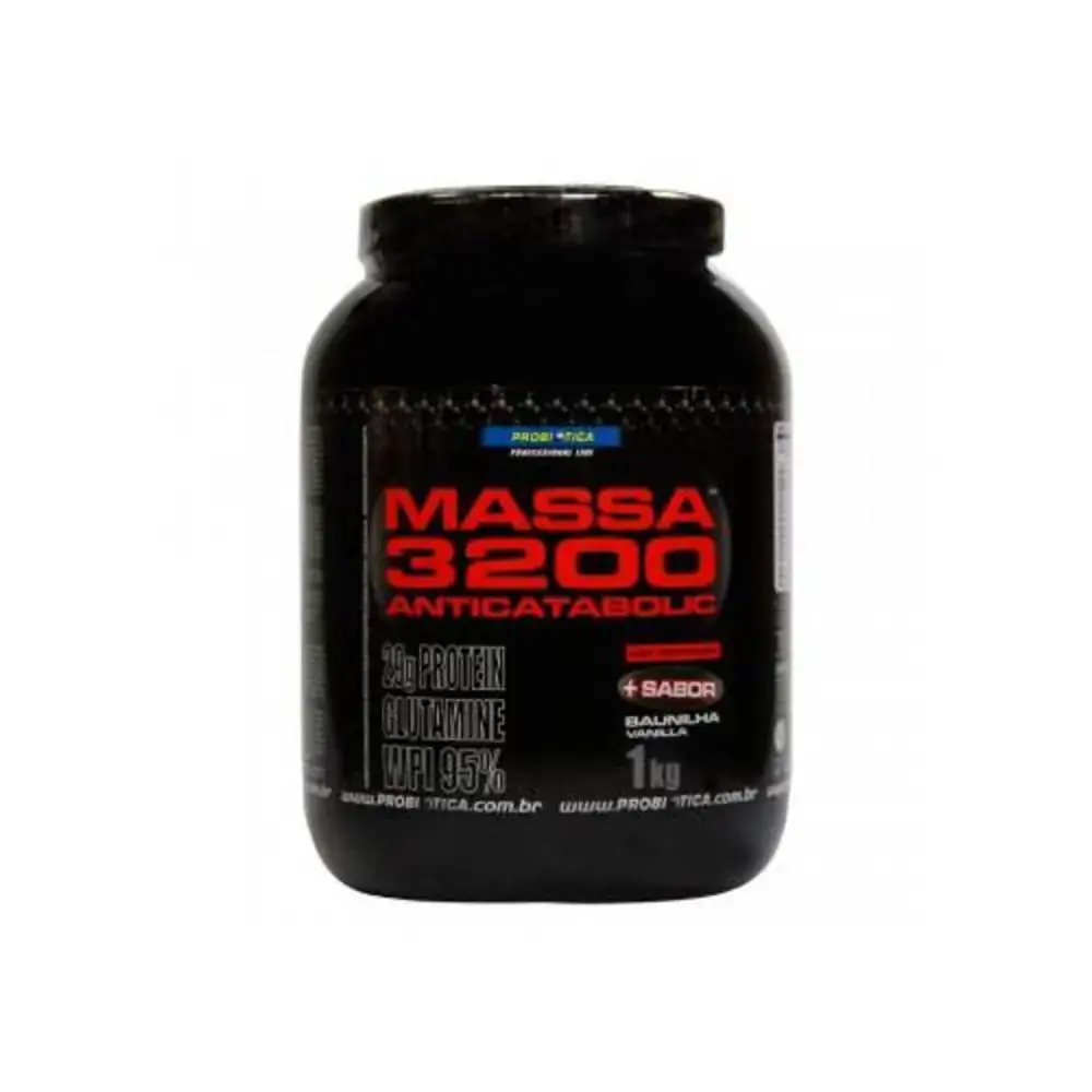 Massa 3200 Anti Catabolic 1kg Cappuccino Probiótica