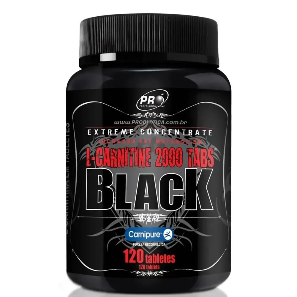 L Carnitine 2000 Black 120 Tabletes Probiótica