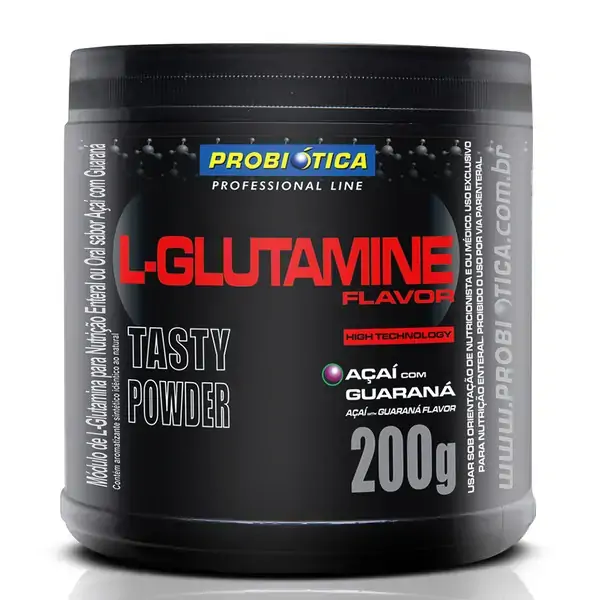 Esportivo Probiótica L Glutamine Flavor Pote Pó