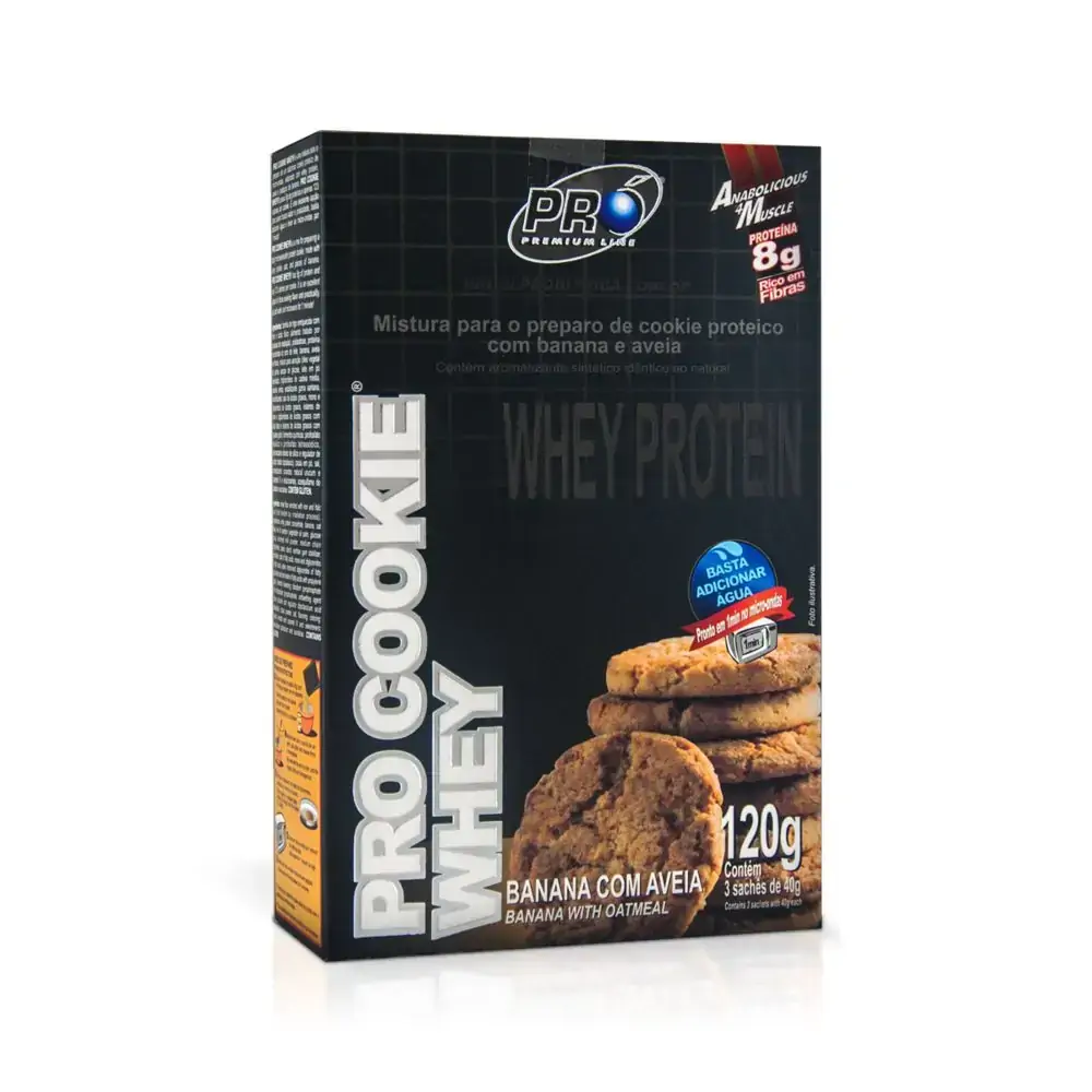 Pro Cookie Whey® 120 G Cx Com 3 Sachês De 40 G Cada