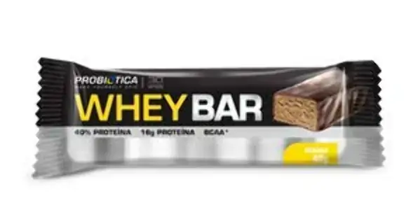 Whey Bar Banana Probiótica