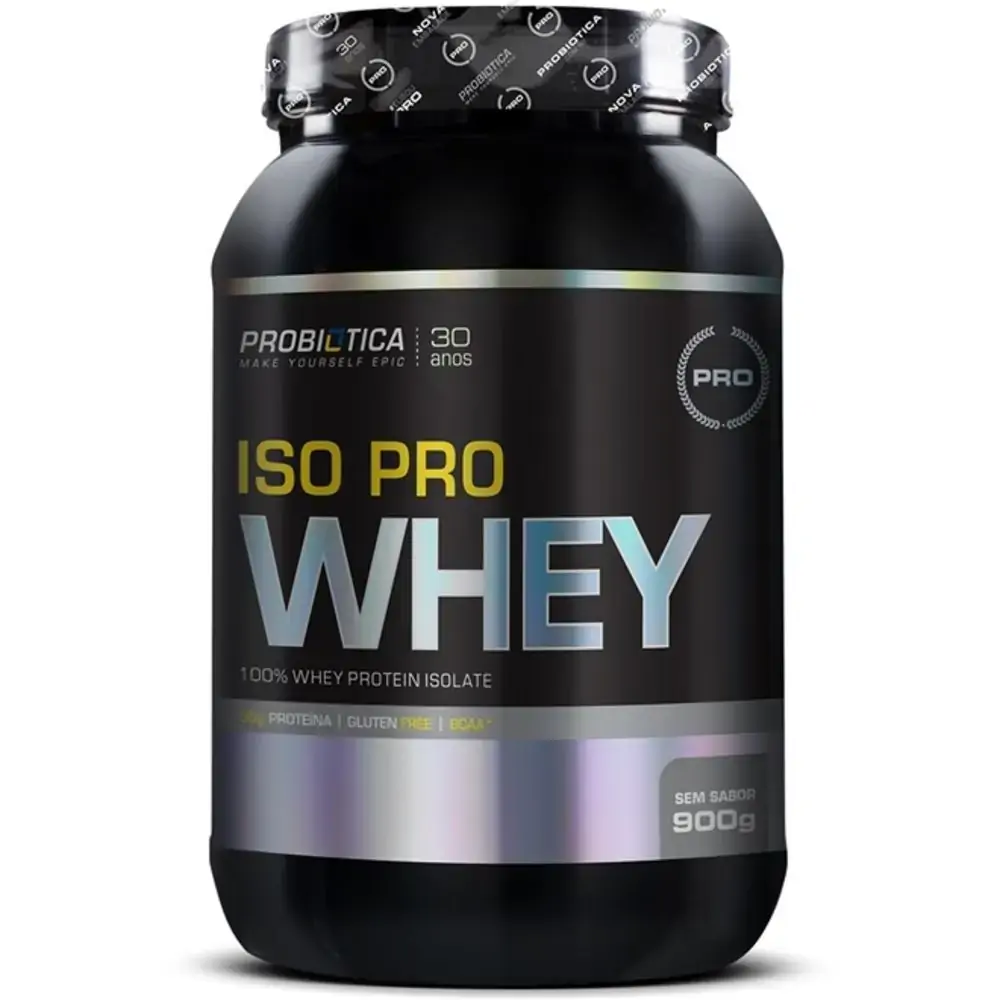 Iso Pro Whey 900g Sem Sabor