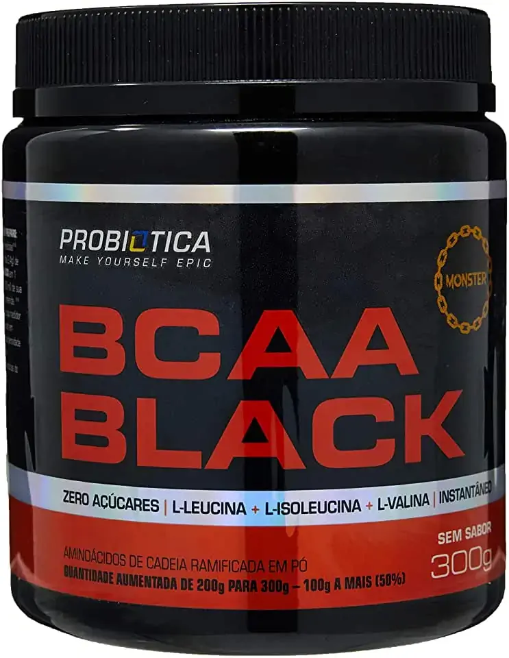 Bcaa Black 300g Sem Sabor 2016 Probiotica
