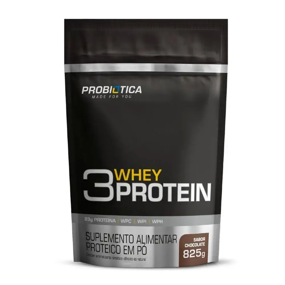 3W Whey Protein Refil 825g Chocolate