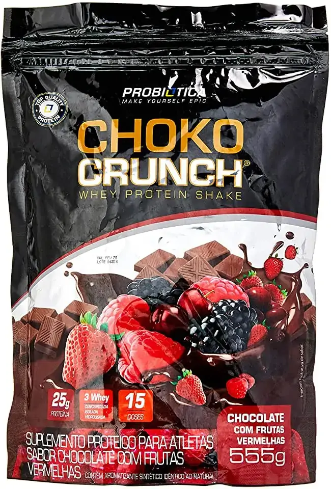 Supl.probiotica Choko C/frutas Verm 555g