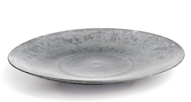 Base Redonda.baixa Plastico Chumbo 605500373 Floral